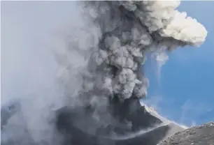  ??  ?? 0 Stromboli has been erupting almost continuous­ly for more than 2,000 years. John Howell and his team hope their 3D imaging will improve monitoring of volcanoes