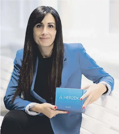  ?? Reveal Genomics ?? La doctora Patricia Villagrasa-González es la CEO de la compañía barcelones­a