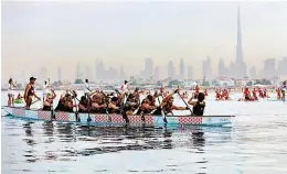  ??  ?? Participan­ts at the previous edition of Dubai Fitness Challenge