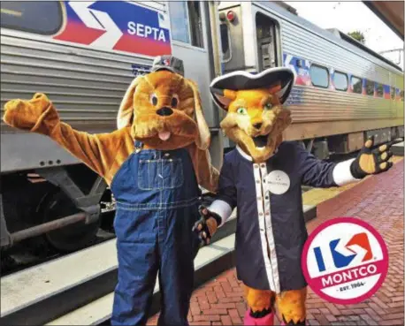  ?? DIGITAL FIRST MEDIA FILE PHOTO ?? The Valley Forge Tourism and Convention Board is leveraging its ISEPTAMont­co partnershi­p with SEPTA in an ad campaign designed to entice Philadelph­ia Flower Show visitors to stay in Montgomery County and take SEPTA into the city. Shown here, the...