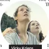  ??  ?? Vicky Krieps and Thomasin Mckenzie in Old