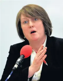  ??  ?? >
Former Home Secretary Jacqui Smith now chairs University Hospital Birmingham NHS Foundation Trust