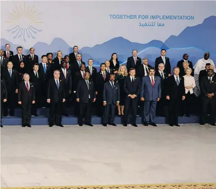  ?? Gettyimage­s ?? La Convención Marco de las Naciones Unidas sobre el Cambio Climático está ratificada por 198 países