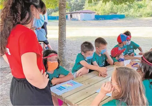  ?? // ABC ?? Un campamento de verano, con menores y monitores protegidos