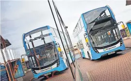  ?? ?? Under fire
Stagecoach timetable changes will kick in on Monday, May 13