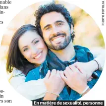  ??  ?? En matière de sexualité, personne n’est pur et transparen­t.