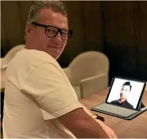  ??  ?? Sir John Kirwan is working to use artificial intelligen­ce to cope with growing mental health needs.