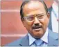  ??  ?? Doval: Mission China