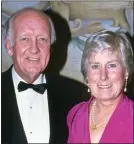  ?? ?? LOYAL: Television presenter Frank Bough with his wife of 61 years, Nesta