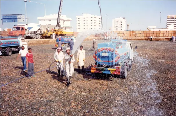  ?? ?? Part of the Being Borrowed: On Egyptian Migration to the Gulf exhibition at NYUAD, this photograph is from This Memory Does Not Exist (2022) by Tasneem Gad