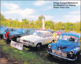  ??  ?? Vintage Transport Weekend at the Battlefiel­d Line Railway. Picture: Trevor Ford