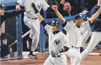  ?? | AP ?? Aaron Boone hit the winning home run in Game 7 of the American League Championsh­ip Series in 2003.