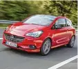  ??  ?? Nicht spektakulä­r, aber solide: der Opel Corsa zum Preis ab 12000 Euro.