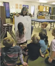  ?? BY ELVIRA YANEZ ?? The Pre-K class at Child Care Learning Center, celebrated Election Day in several big ways. The students voted for their favorite Thanksgivi­ng dinner and dessert foods using paper ballots.