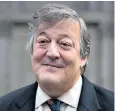  ??  ?? Stephen Fry: not a fan of critics – even though they can be compelling and funny