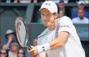  ?? AFP ?? Andy Murray was beaten by Sam Querrey in the quarterfin­als.