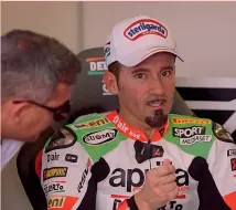  ?? LAPRESSE ?? Max Biaggi, 44 anni il 26, due volte iridato Superbike (2010-12)