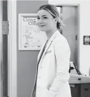  ?? GUY D’ALEMA/FOX ?? Emily VanCamp in “The Resident.”