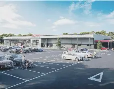  ?? ?? How the new Tesco store could look. Picture c/o Hellens Group.