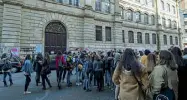  ??  ?? Via Sicilia Il liceo Tasso di via Sicilia (foto LaPresse)