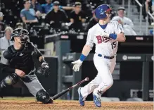  ?? NATHAN DENETTE THE CANADIAN PRESS ?? Buffalo Bisons outfielder Billy McKinney played his first major-league games in Toronto earlier this year, foreshadow­ing his move to the Blue Jays organizati­on. The 23-year-old was part of the J.A. Happ trade.