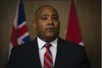  ?? MELISSA RENWICK, TORONTO STAR ?? The Spectator’s Joanna Frketich spoke with Michael Coteau, Ontario’s anti-racism minister. Coteau is also minister of children and youth services.