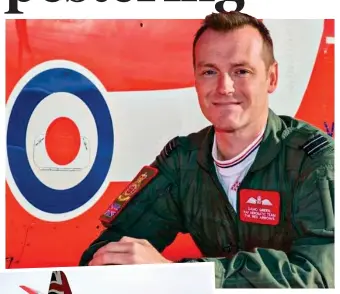  ?? ?? Sacked: Flight Lieutenant Damon Green became the first pilot to be dismissed in the Red Arrows scandal