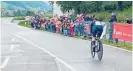  ?? Photo / Supplied ?? Nicole Murray during the time trial at the UCI Para Cycling Road World Cup in Elzach, Germany.