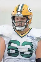  ?? TODAY NETWORK-WISCONSIN, USA ?? Packers center Corey Linsley found his black teammate’s stories powerful.
