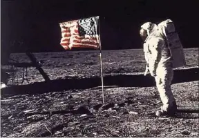  ??  ?? La Nasa a envoyé le premier homme sur la Lune, le 20 juillet 1969.