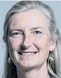  ??  ?? Chairwoman Sarah Wollaston