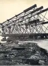  ??  ?? Top: CessCon has signed an agreement for a site beside BiFab at Methil. Above: The platform jacket for Brent Alpha leaving Methil in 1976.