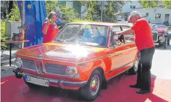  ?? FOTO: OLDTIMER- UND KLASSIKERC­LUB ?? Beim Oldtimertr­effen steht das Thema BMW 02 im Vordergrun­d.