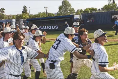  ?? Signal file photo ?? The Saugus Centurions will be a whole new team this year after graduating 18 seniors from the 2022 squad.