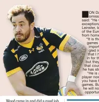  ??  ?? ON Danny Cipriani’s omission Eddie Jones said: “He was playing exceptiona­lly well up until Leinster, but the quarter-final of the European Cup away from home is a big game. “It is those cauldron games that are the most important, and he struggled in...