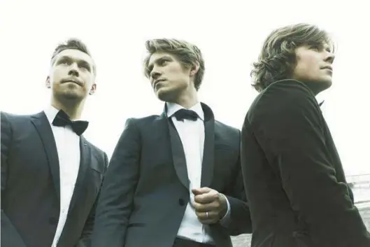  ?? COURTESY PHOTO ?? Hanson, the brother trio featuring Isaac, Taylor and Zac Hanson, will be in concert at SeaWorld on March 19.