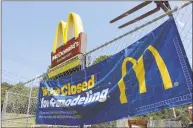  ?? Jordan Grice / Hearst Connecticu­t Media ?? McDonald’s restaurant­s throughout the state and U.S. are being remodeled with plans to modernize the brand with a new look and hi-tech features.