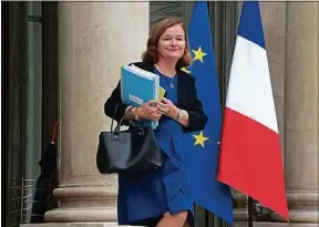  ??  ?? Nathalie Loiseau, la ministre des Affaires européenne­s, fin septembre.