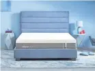  ?? TEMPUR SEALY INTERNATIO­NAL ?? Like its competitor­s, the Tempur-Cloud mattress will be compressed into a cardboard box for delivery.