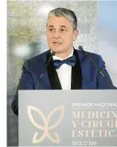  ?? ?? Pablo Suñer cerró la entrega de premios