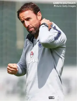  ?? Getty Images ?? GARETH SOUTHGATE Picture: