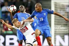  ?? (Photo Epa/Maxpp) ?? Costaud Djibril Sidibé !