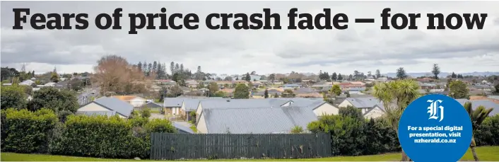  ?? Photo / Mike Scott ?? A rise in first-home buyers should mean entry level house prices don’t fall. But further Covid-19 outbreaks could change the picture again.