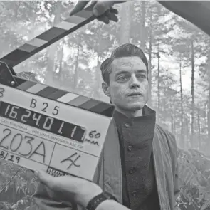  ?? NICOLA DOVE/MGM ?? Rami Malek unveils his Safin in a scene from “No Time To Die.”