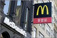  ?? THE ASSOCIATED PRESS ?? McDonald’s says it plans to open 1,400 more locations in 2020.