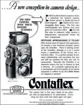  ??  ?? How the Contaflex was advertised