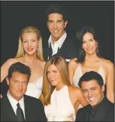  ?? SUPPLIED ?? The original cast of Friends.