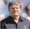  ?? FILE PHOTO ?? Jerry Glanville coached the Atlanta Falcons from 1990-93.