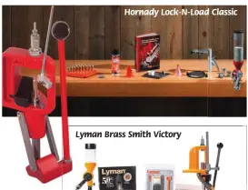  ??  ?? Hornady Lock-N-Load Classic