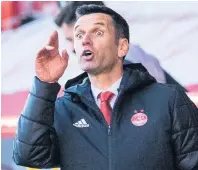  ??  ?? GLASS ACT Dons boss Stephen doesn’t want to face Brown
